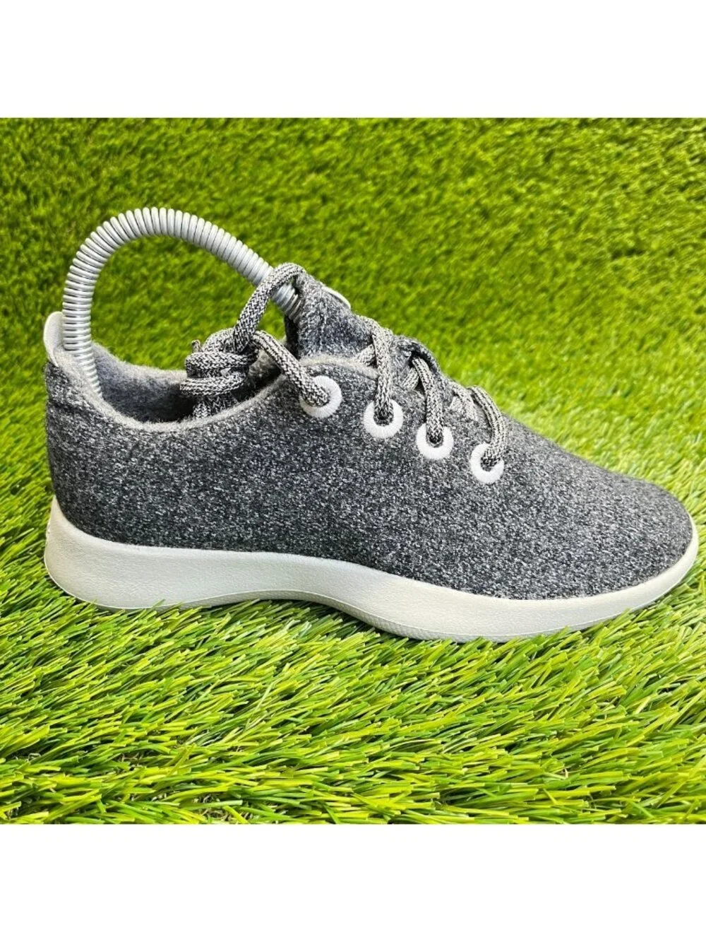 Allbirds Wool Runners Natural Gray Womens Size 6 Athletic Running Shoes Sneakers